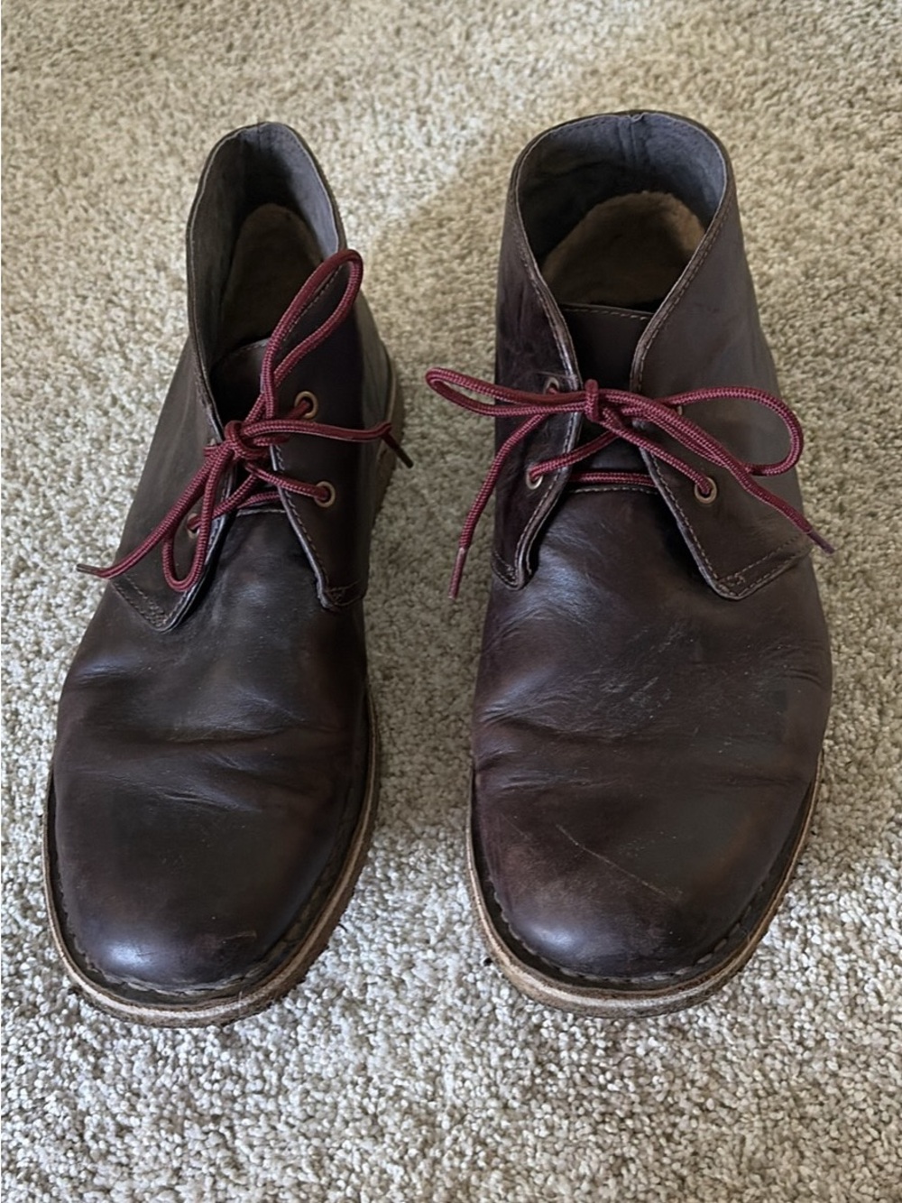 Men’s UGG Chukka Boots - Chocolate Brown Leather